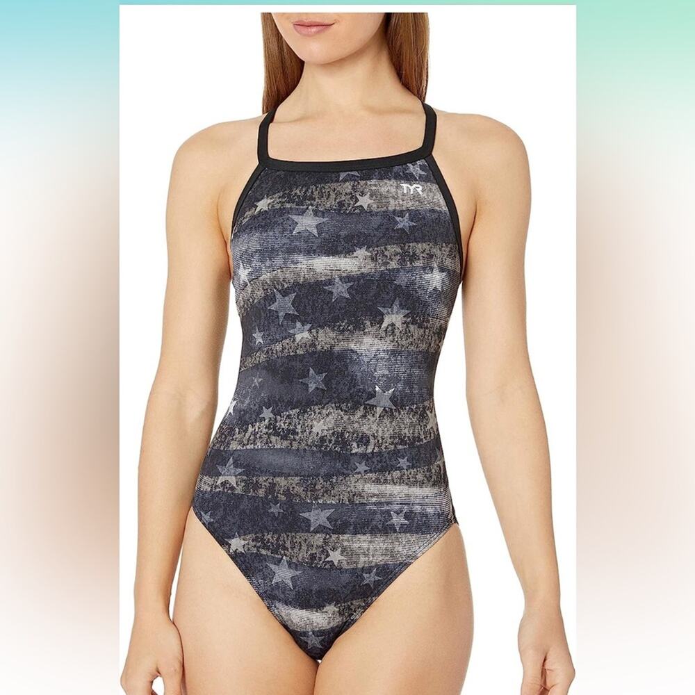 TYR Diamondfit, One Piece Swimsuit Size 8